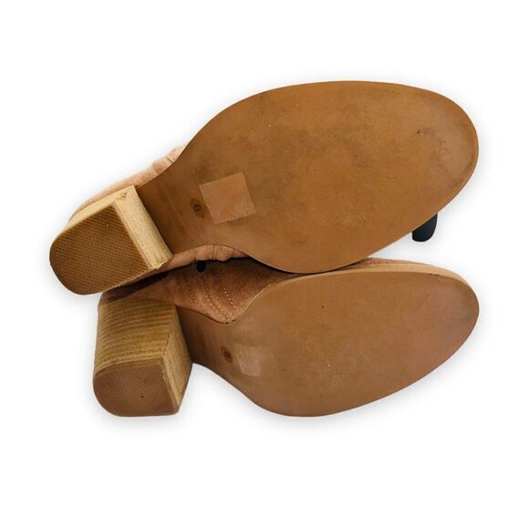 Jeffrey Campbell Rosalee Ankle Booties Blush Pink Suede Women's 6 - Picture 8 of 10